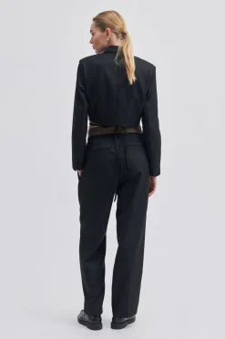 Outlet Almanda Straight Trousers Kvinde Bukser Og Jeans