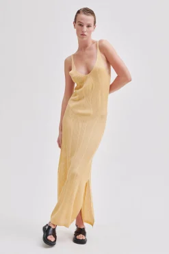 Amalfi Knit Strap Dress Kvinde Kjoler