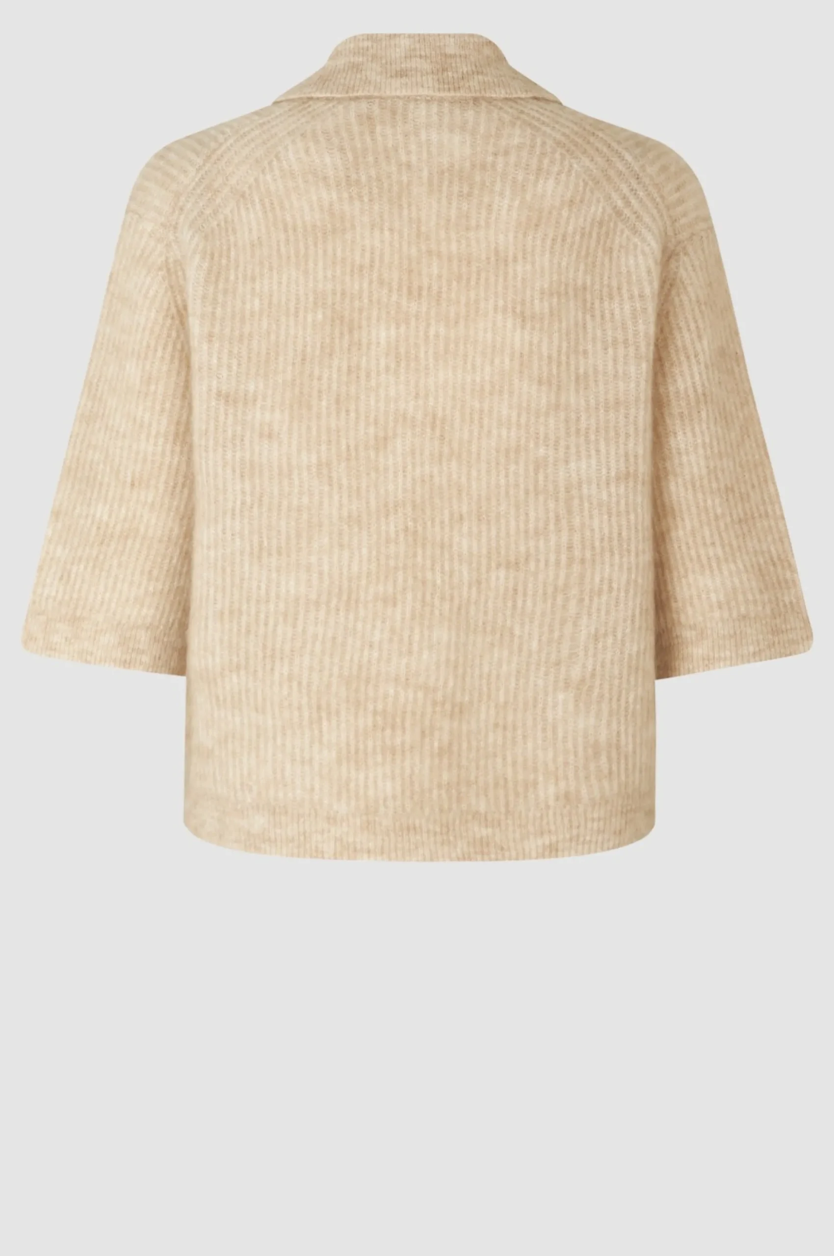 Andrea Knit Collar Cardigan Kvinde Strik Og Cardigans