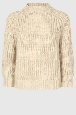 Online Aya Knit T-Neck Kvinde Strik Og Cardigans