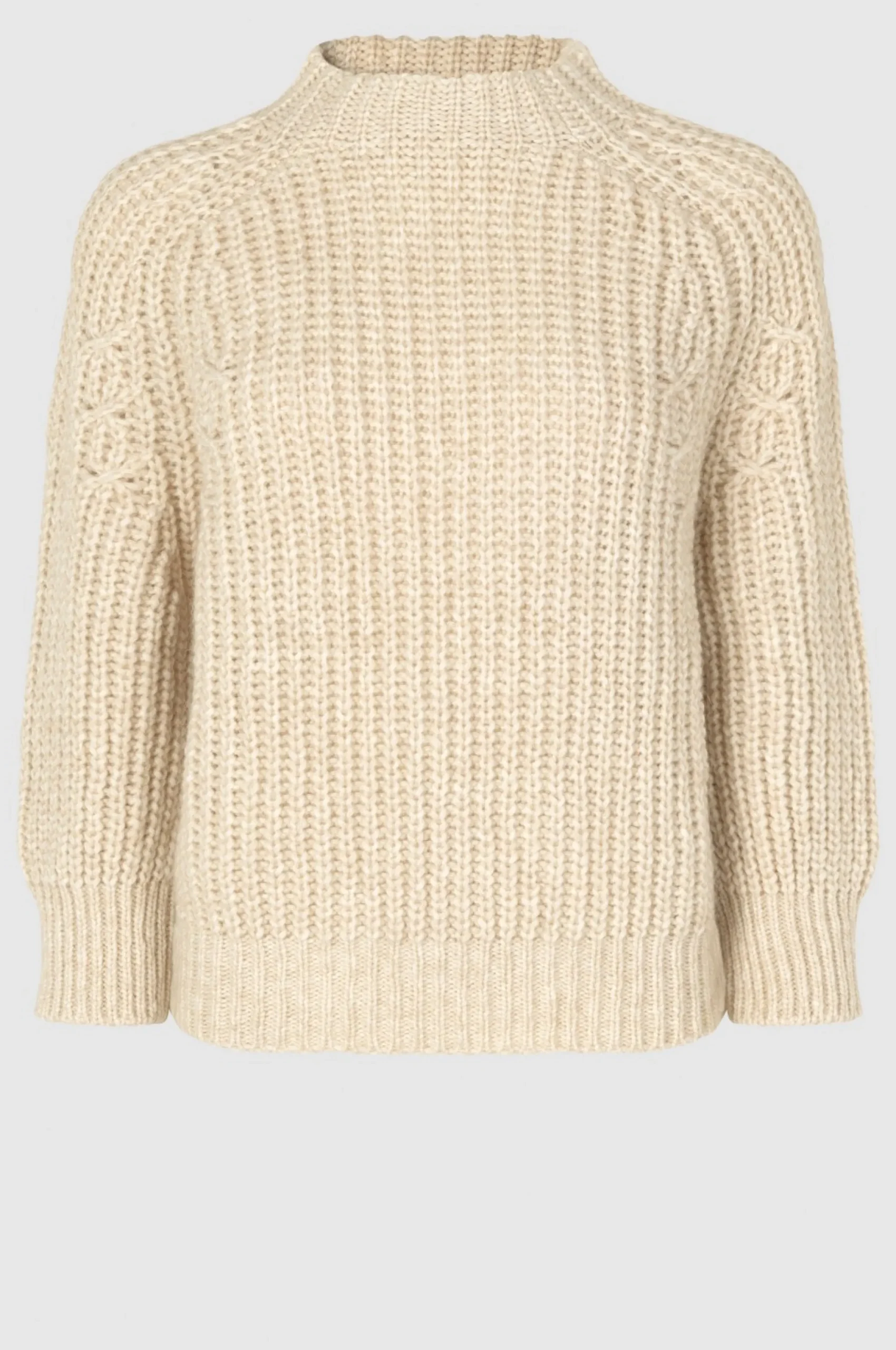 Online Aya Knit T-Neck Kvinde Strik Og Cardigans