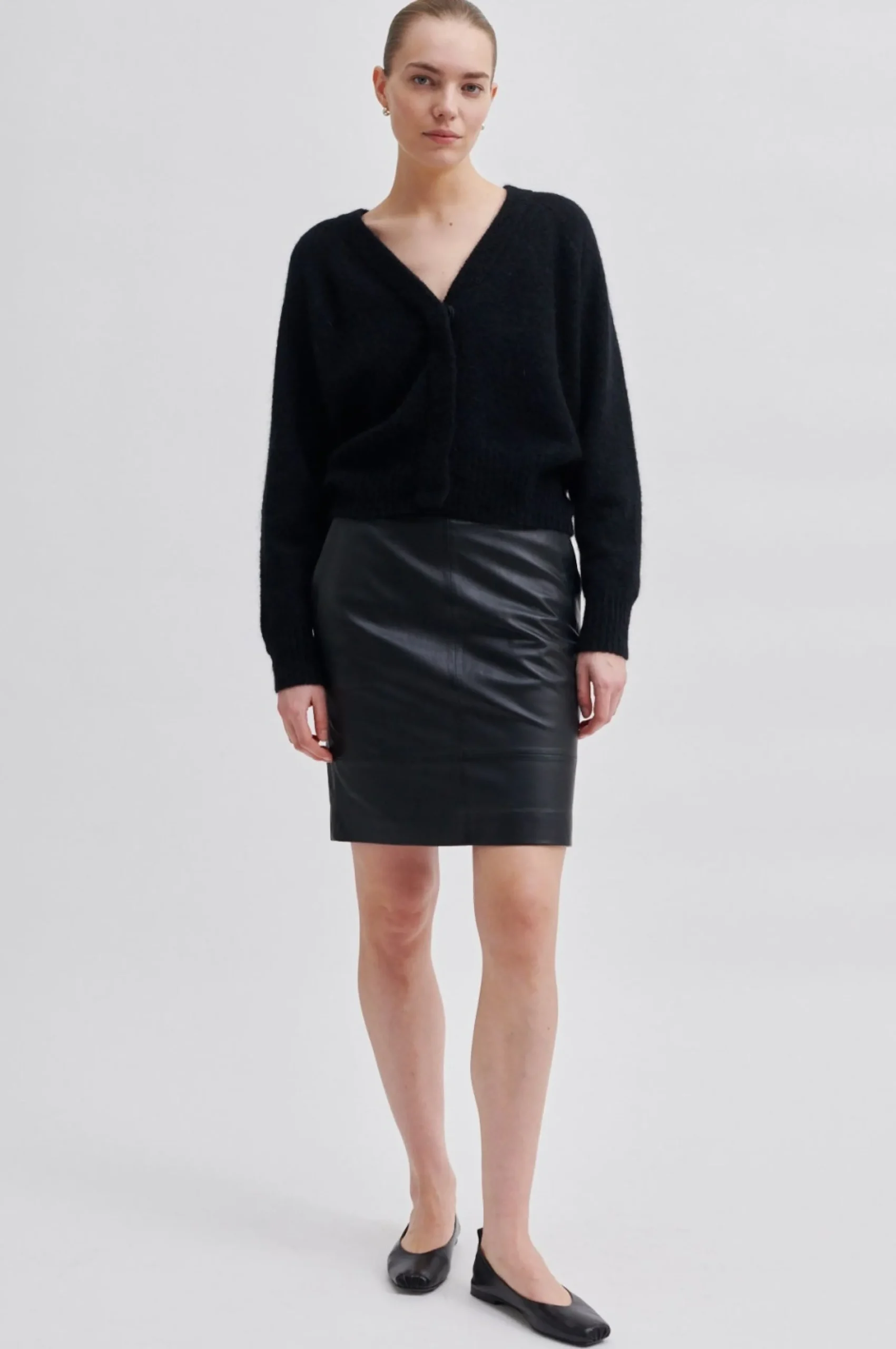 New Brook Knit Boxy Cardigan Kvinde Strik Og Cardigans