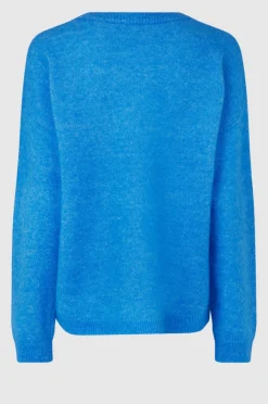 Hot Brook Knit Oversize V-Neck Kvinde Strik Og Cardigans