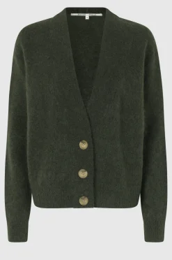 Clearance Brookline Knit Cardigan Kvinde Strik Og Cardigans