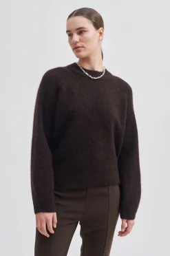 Clearance Brookline Knit New O-Neck Kvinde Strik Og Cardigans