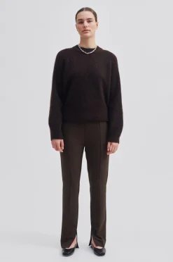 Clearance Brookline Knit New O-Neck Kvinde Strik Og Cardigans