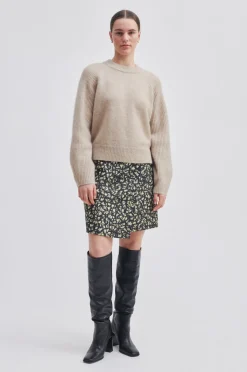 Clearance Brookline Knit New O-Neck Kvinde Strik Og Cardigans