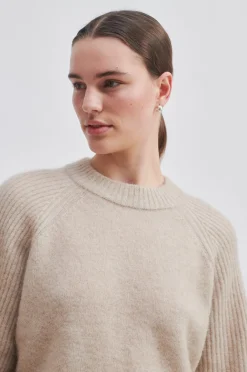 Clearance Brookline Knit New O-Neck Kvinde Strik Og Cardigans
