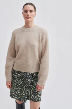 Clearance Brookline Knit New O-Neck Kvinde Strik Og Cardigans