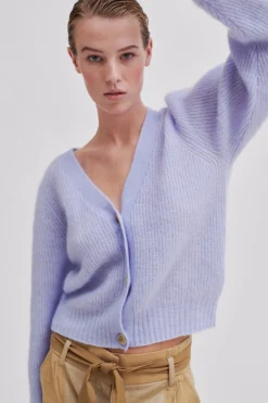Best Brooky Knit New Puff Cardigan Kvinde Strik Og Cardigans
