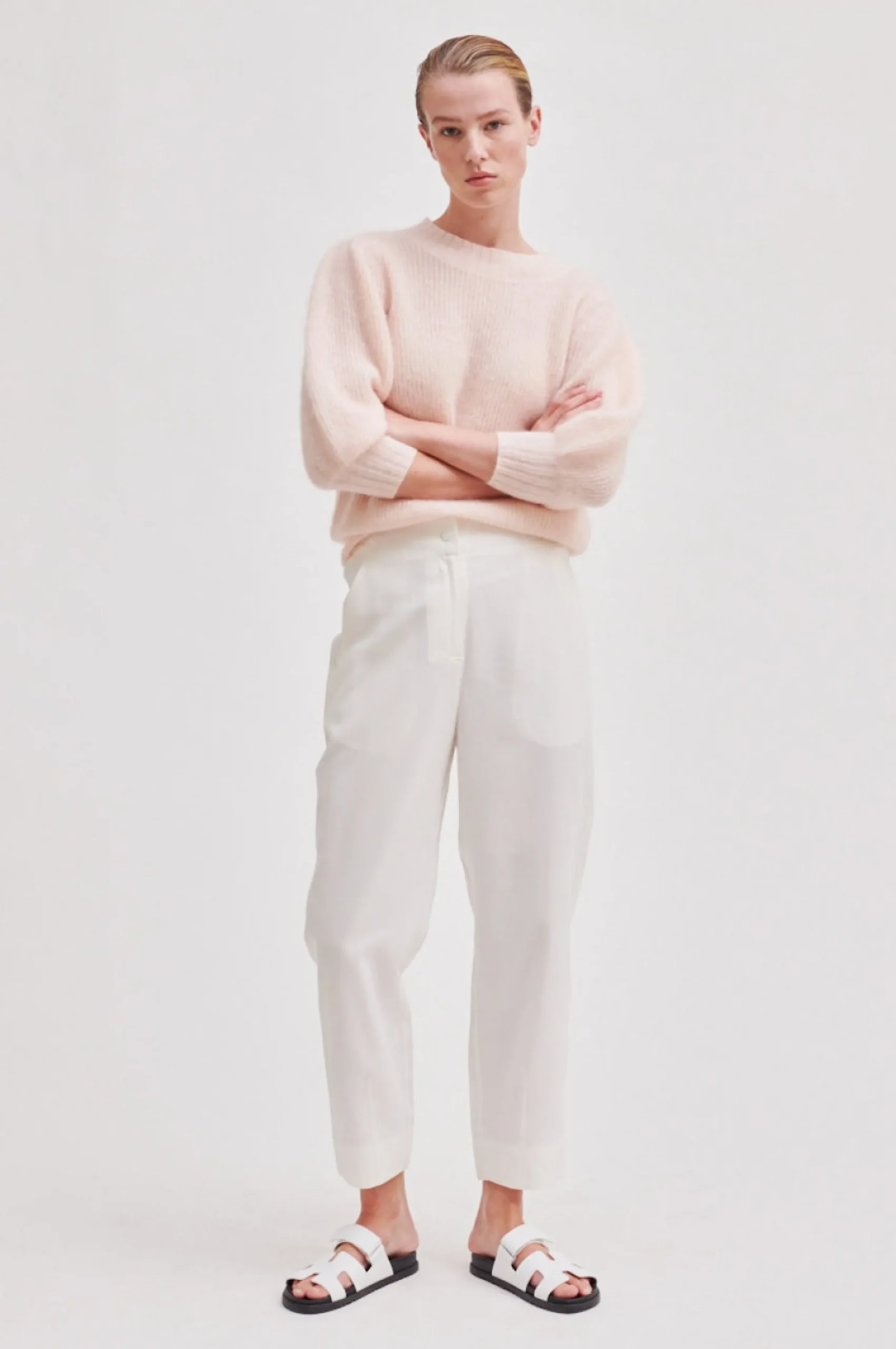 Discount Brooky Knit Puff Ss Kvinde Strik Og Cardigans
