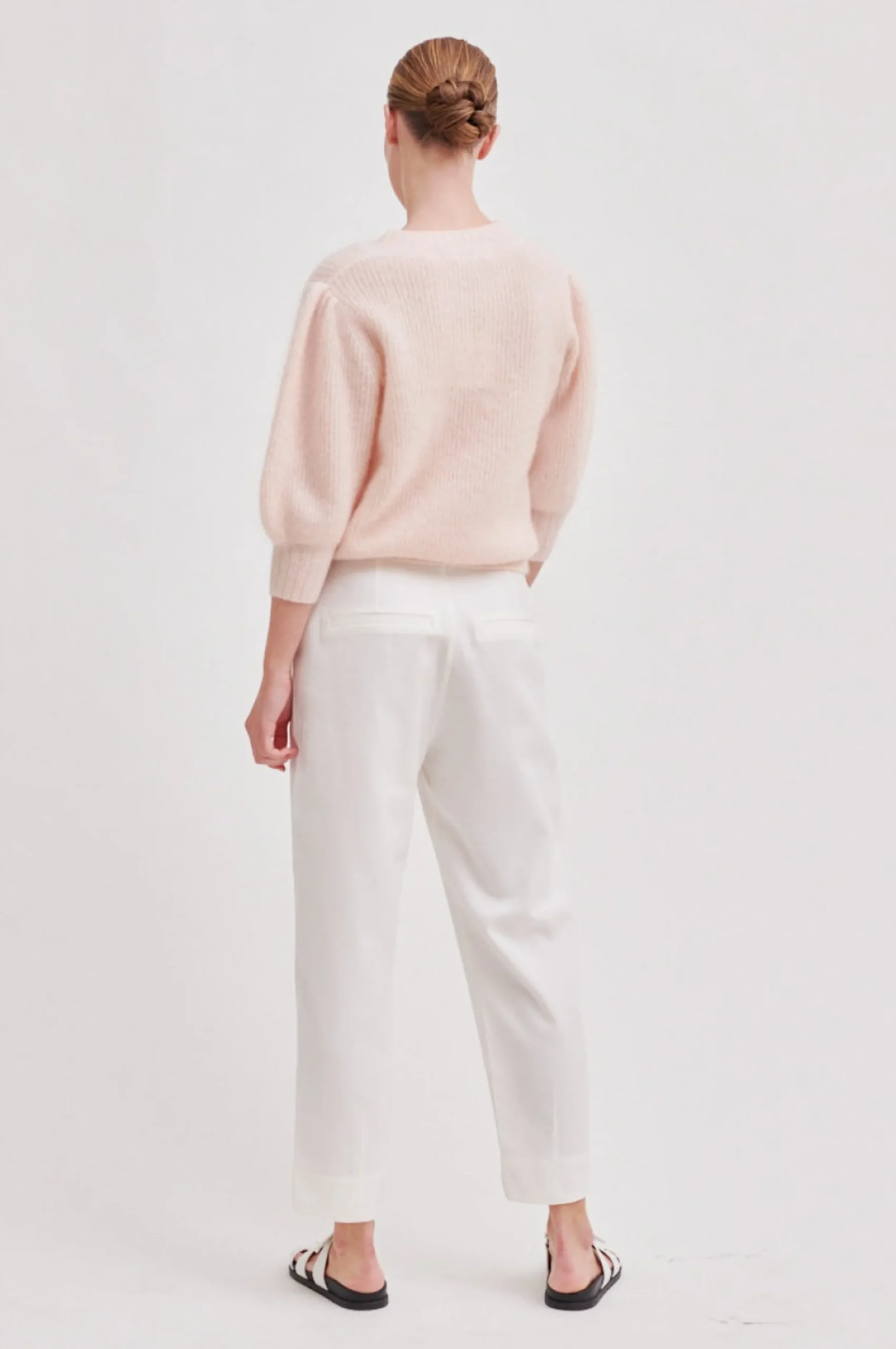 Discount Brooky Knit Puff Ss Kvinde Strik Og Cardigans
