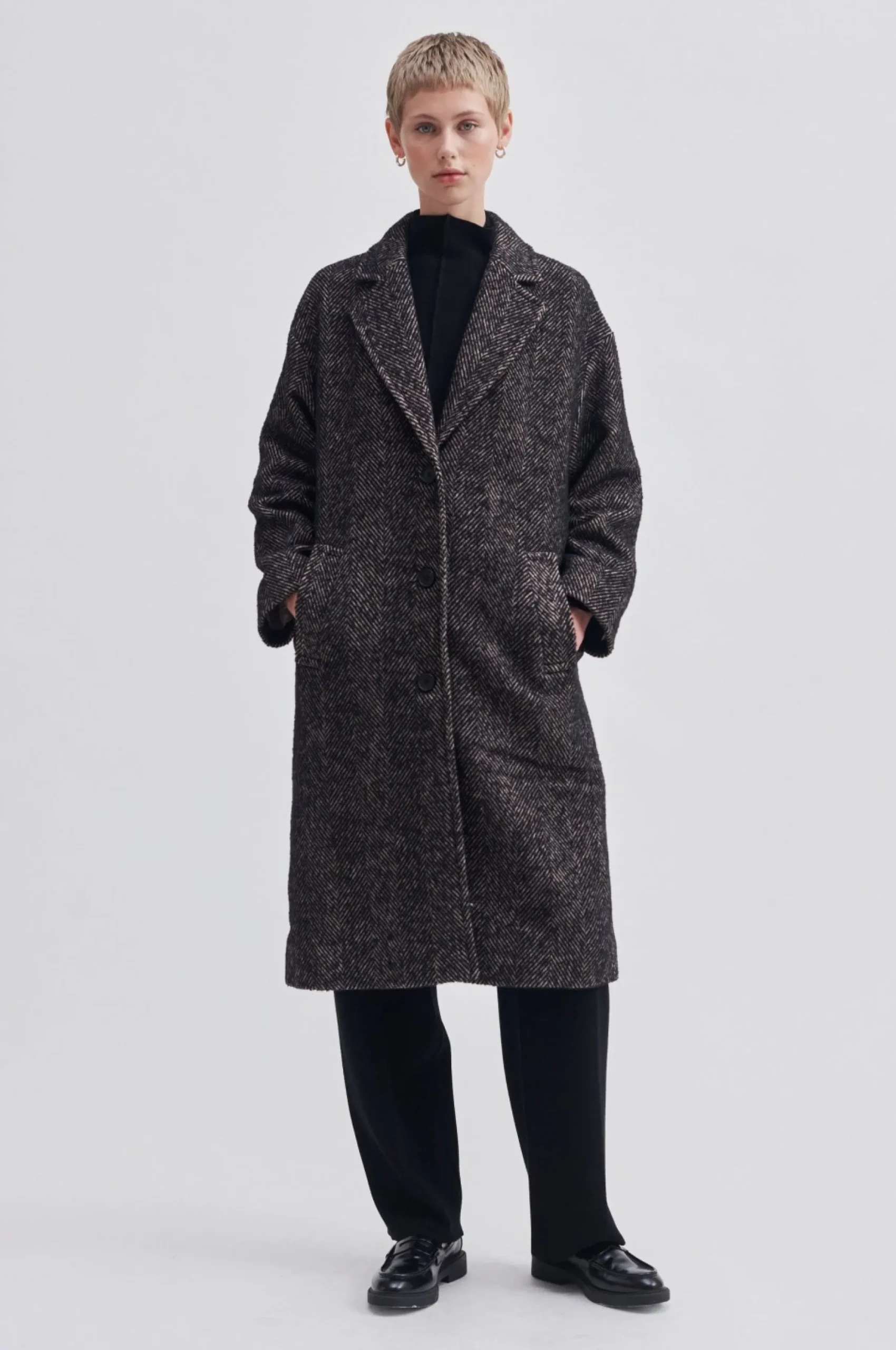 Hot Cakile Classic Coat Kvinde Jakker Og Frakker