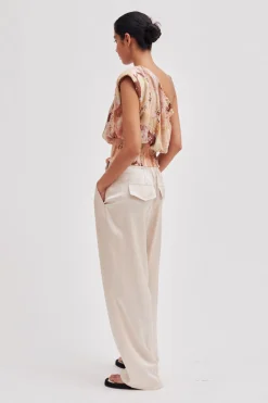 Calore One Shoulder Top Kvinde Toppe Og T-Shirts