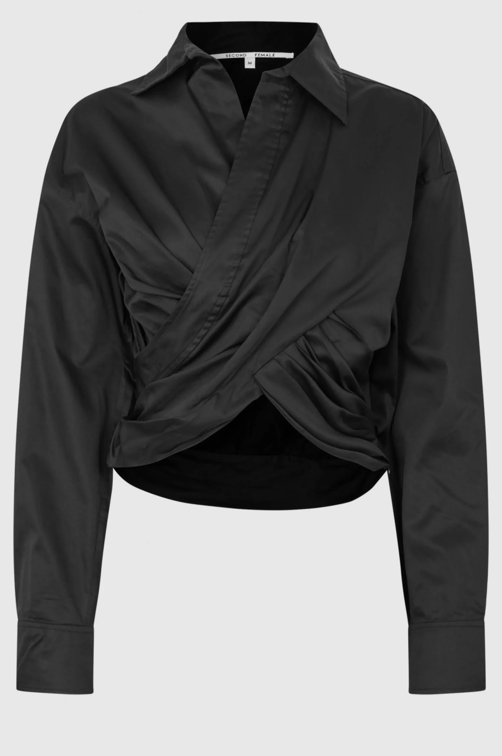 Clearance Closa Wrap Shirt Kvinde Skjorter Og Bluser