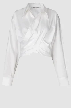 Online Closa Wrap Shirt Kvinde Skjorter Og Bluser