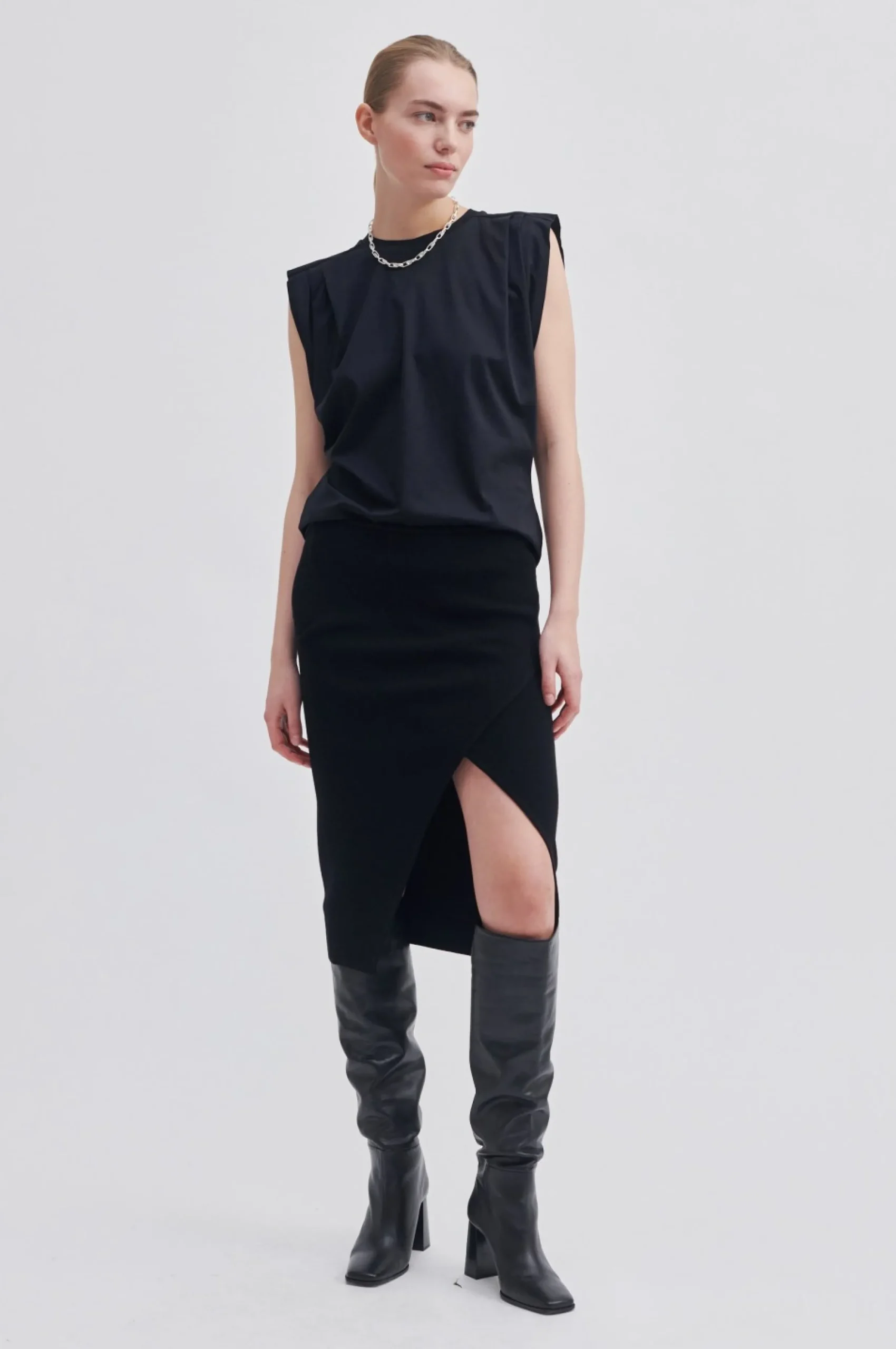 Hot Como Knit Skirt Kvinde Nederdele Og Shorts