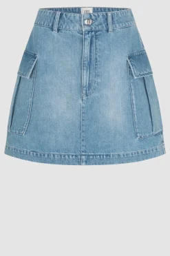 Discount Dustine Mini Skirt Kvinde Denim