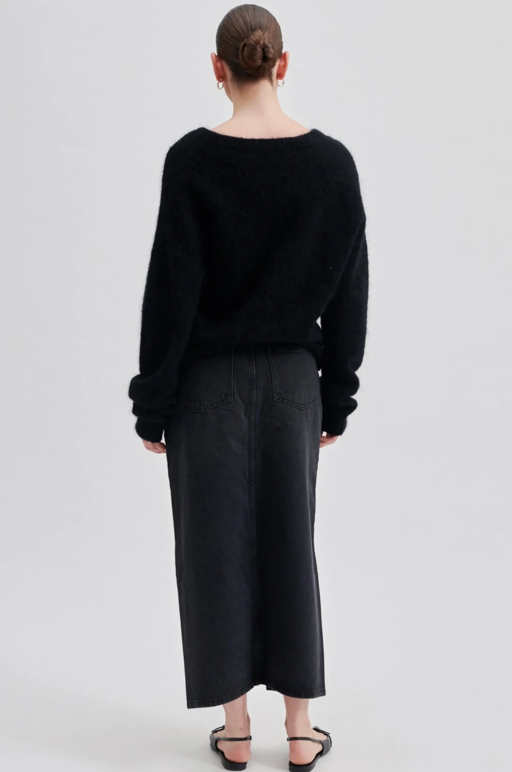 New Dustine Skirt Kvinde Denim