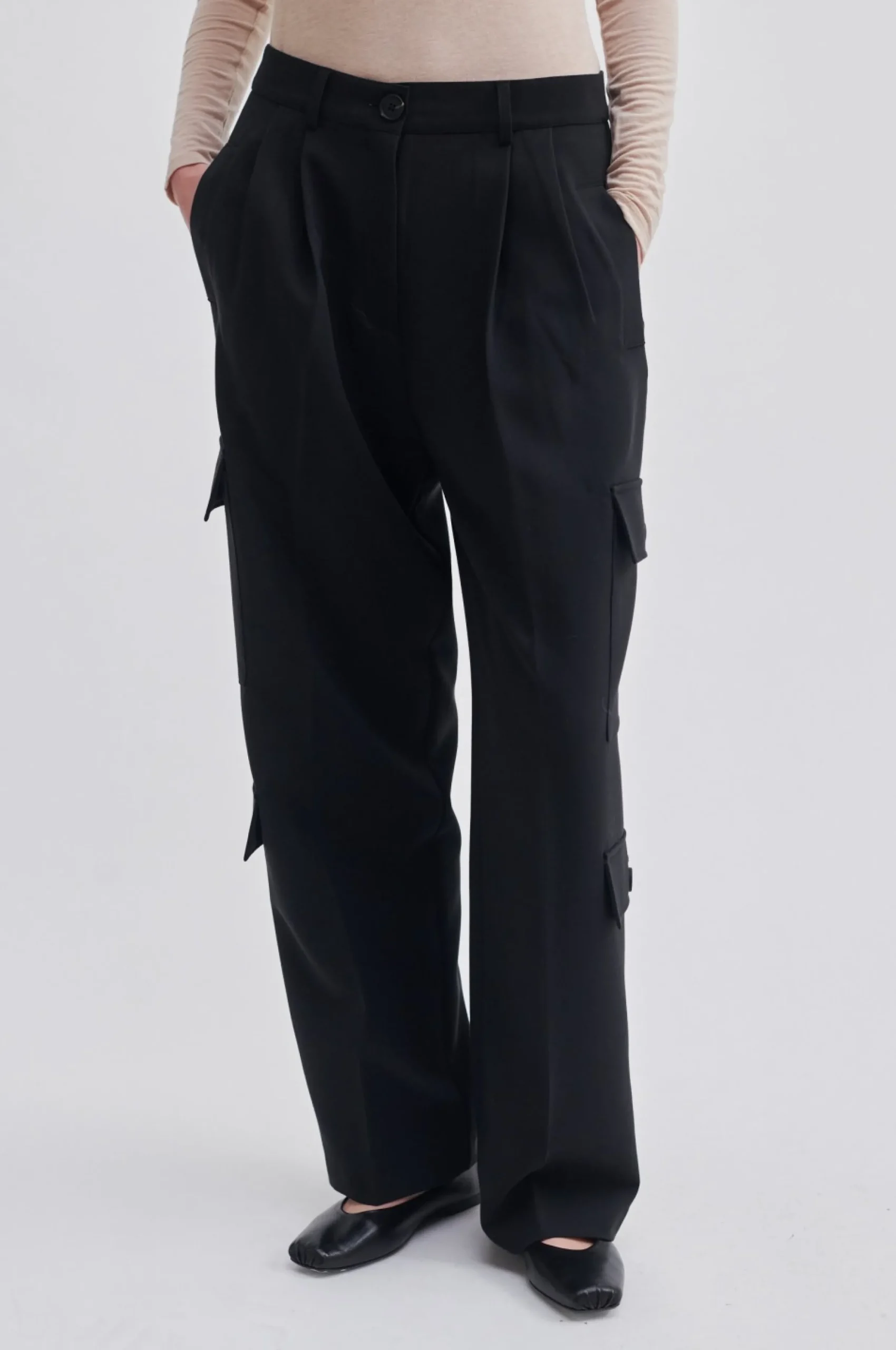 New Evile Pocket Trousers Kvinde Bukser Og Jeans