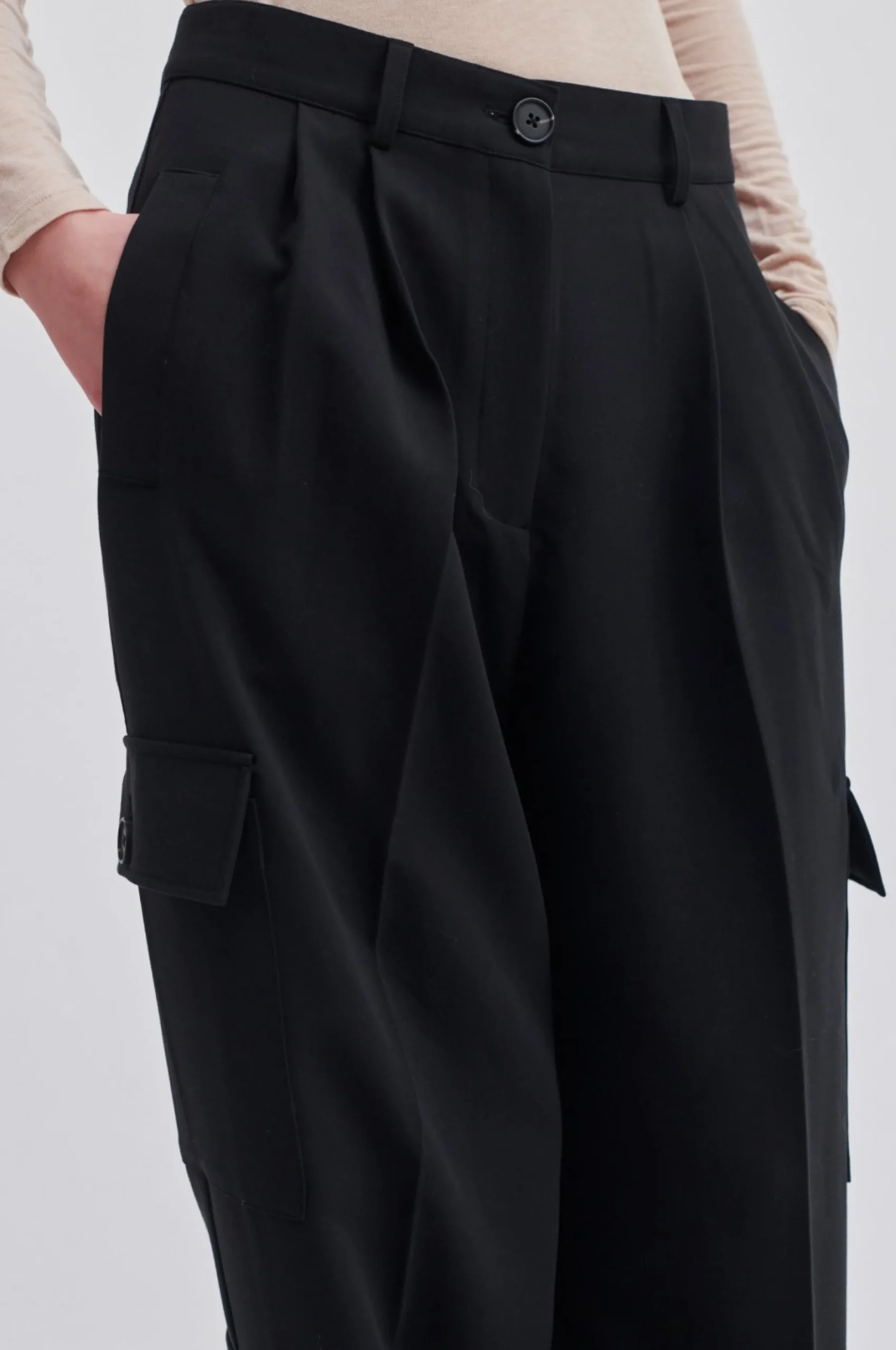 New Evile Pocket Trousers Kvinde Bukser Og Jeans