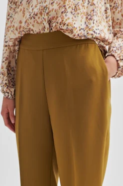 Clearance Fique Cropped Trousers Kvinde Bukser Og Jeans
