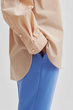 Fique Cropped Trousers Kvinde Bukser Og Jeans