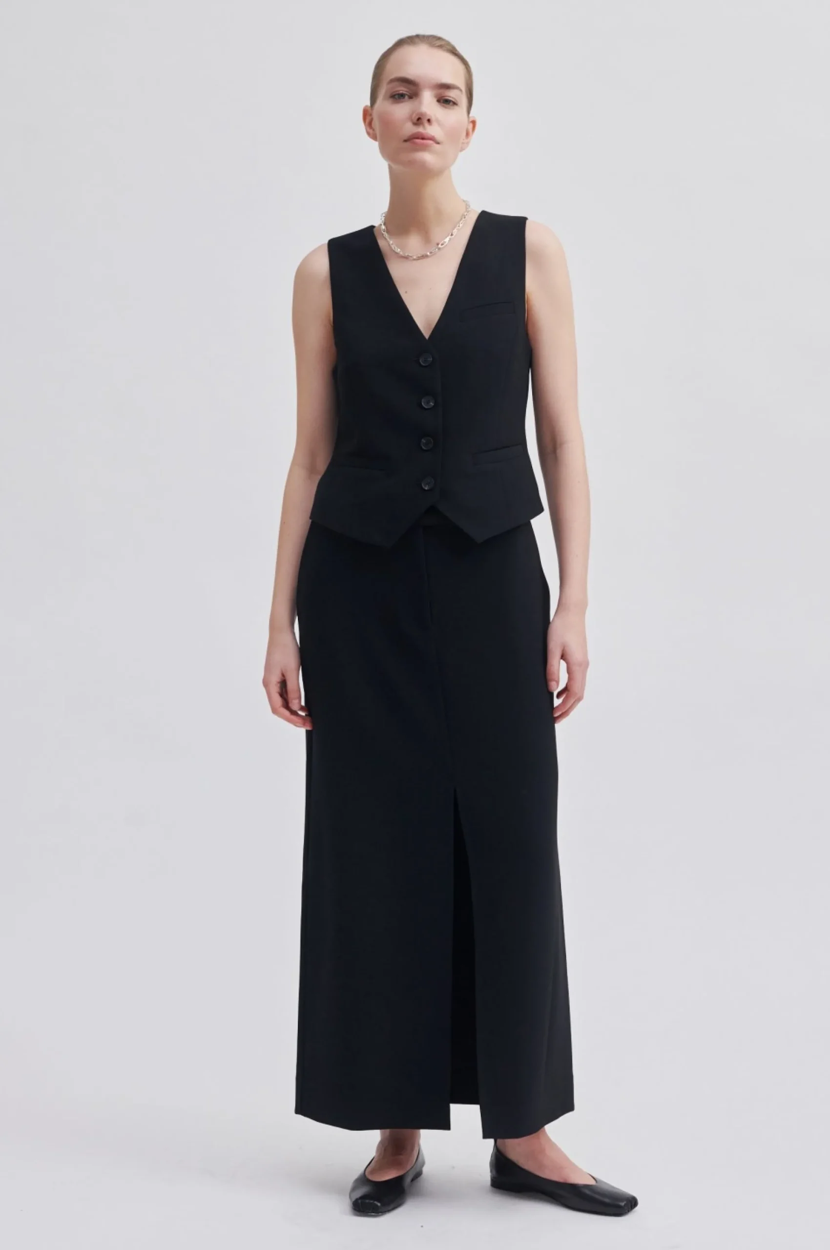 Online Fique Pencil Skirt Kvinde Sæt