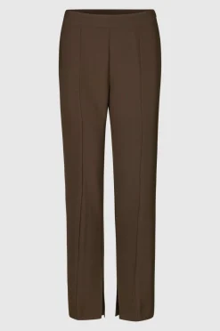 Fique Split Trousers Kvinde Bukser Og Jeans