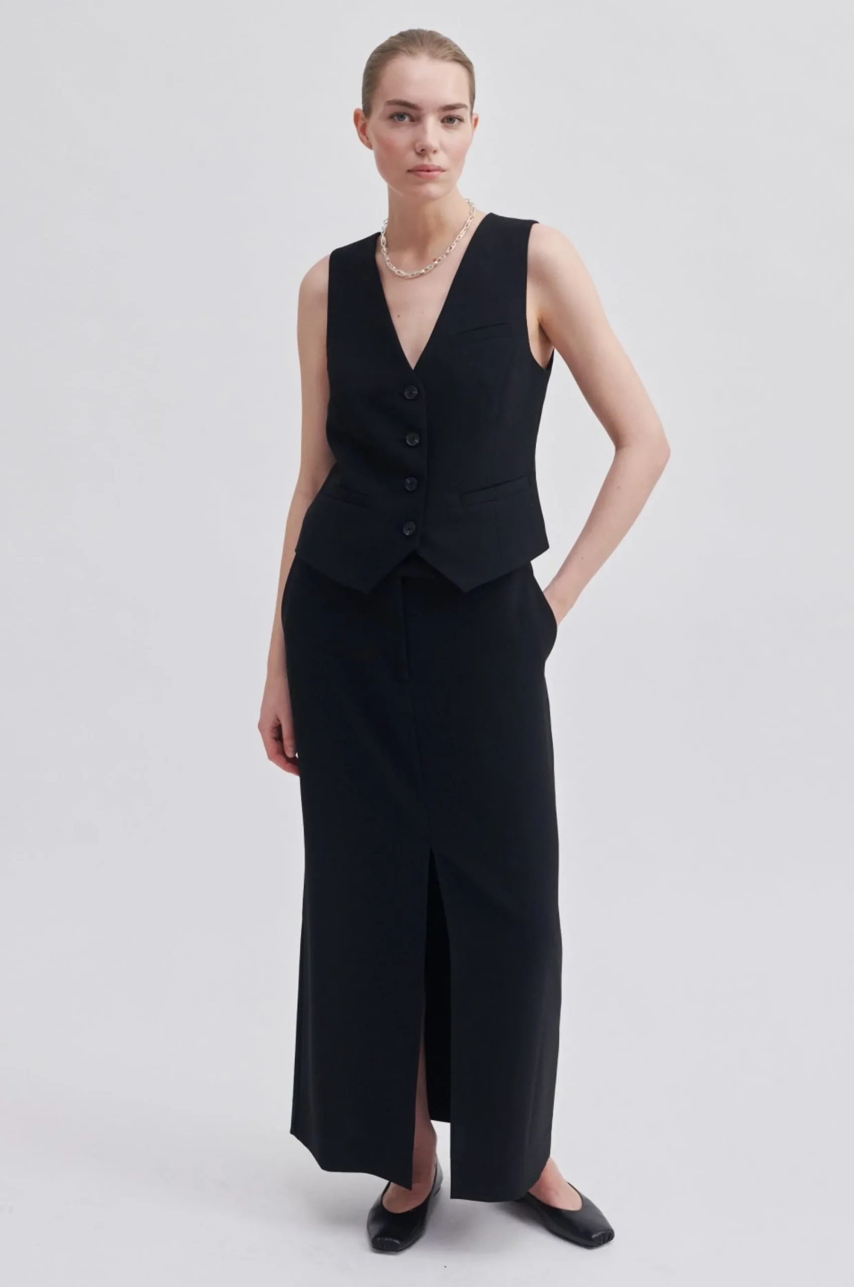 Outlet Fique Waistcoat Kvinde Sæt