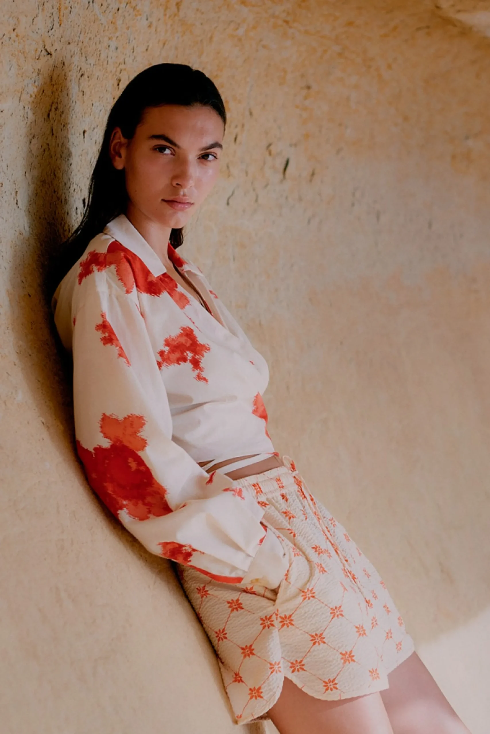 Fridenza Wrap Blouse Kvinde Skjorter Og Bluser