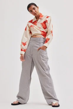 Fridenza Wrap Blouse Kvinde Skjorter Og Bluser