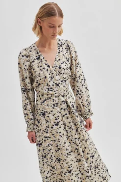 Best Gaura Wrap Dress Kvinde Kjoler