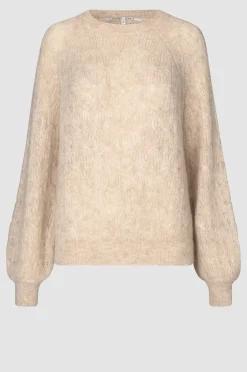 Hot Halla Knit O-Neck Kvinde Strik Og Cardigans