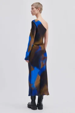 Discount Haylen One Shoulder Dress Kvinde Kjoler