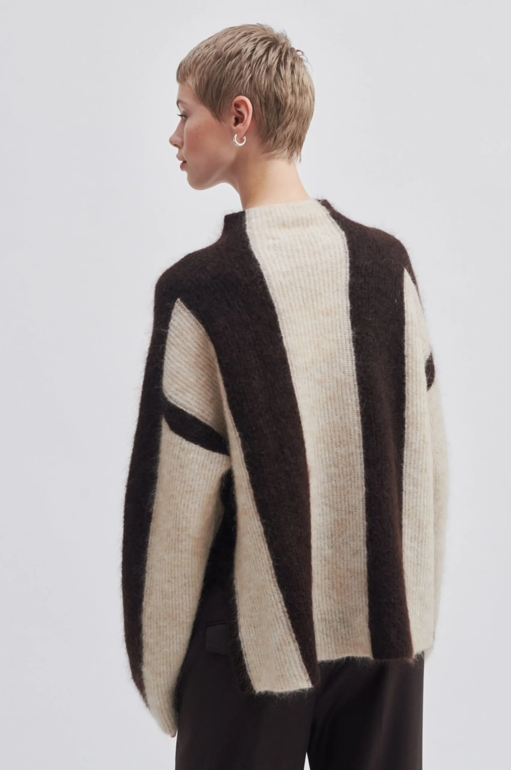 Online Hertha Knit T-Neck Kvinde Strik Og Cardigans