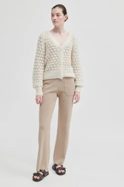 Outlet Ilanka Knit Cardigan Kvinde Strik Og Cardigans