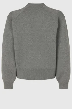 Hot Jasamin Knit O-Neck Kvinde Strik Og Cardigans