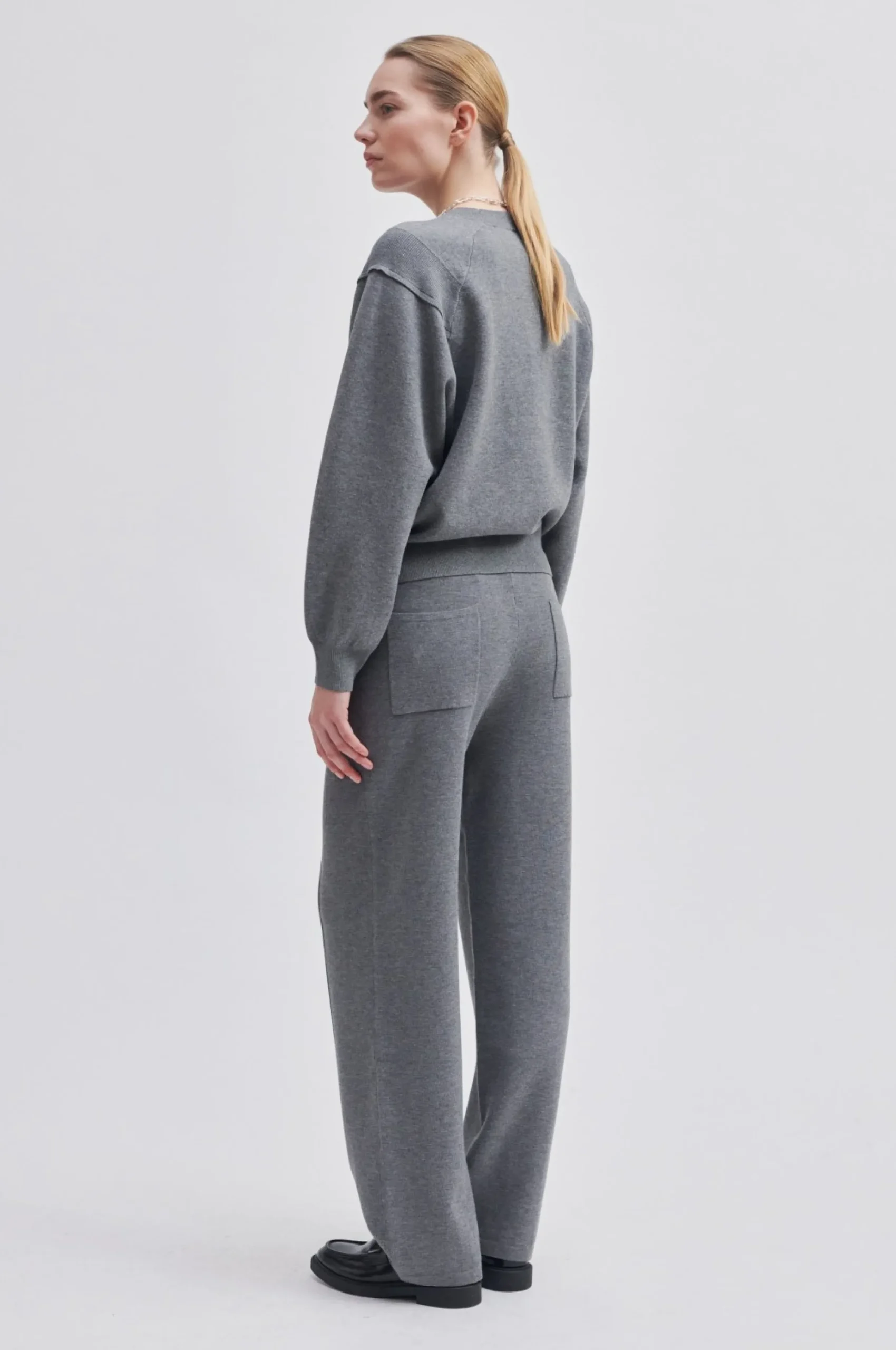 Sale Jasamin Knit O-Neck Kvinde Sæt
