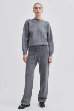 New Jasamin Knit Trousers Kvinde Sæt