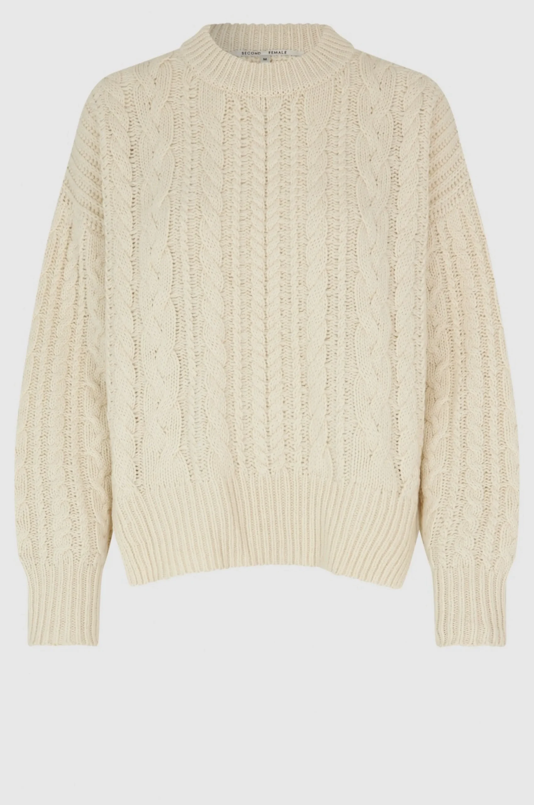 New Javi Knit O-Neck Kvinde Strik Og Cardigans