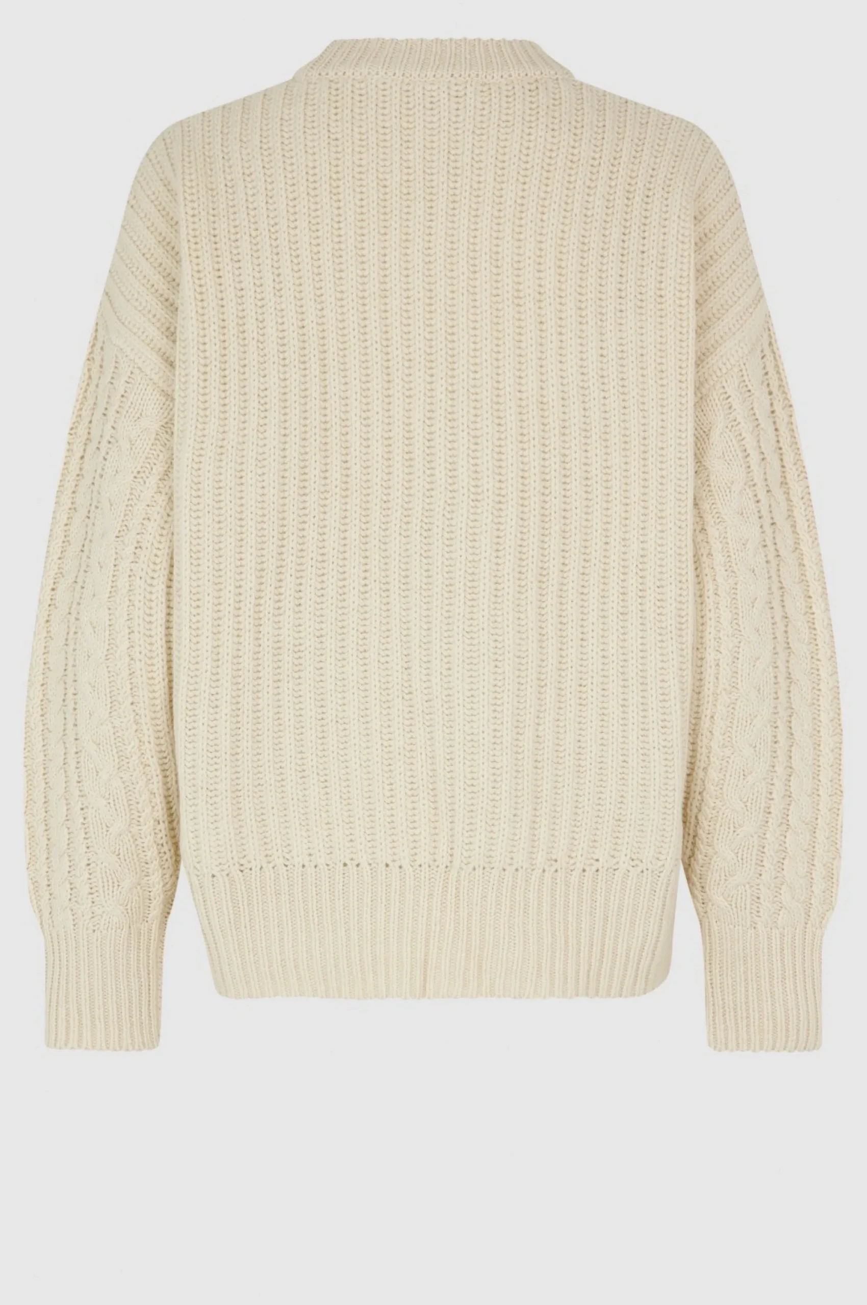 New Javi Knit O-Neck Kvinde Strik Og Cardigans