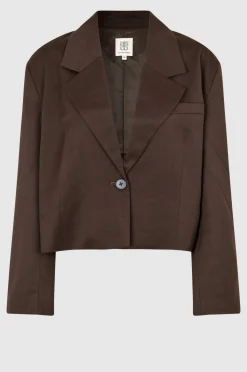 Online Kaleem Crop Blazer Kvinde Blazere