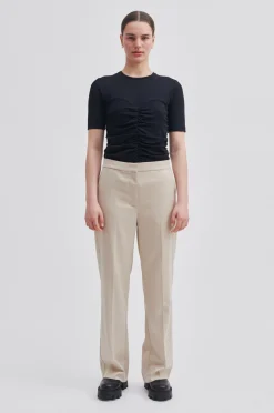 Hot Kaleem Straight Trousers Kvinde Bukser Og Jeans