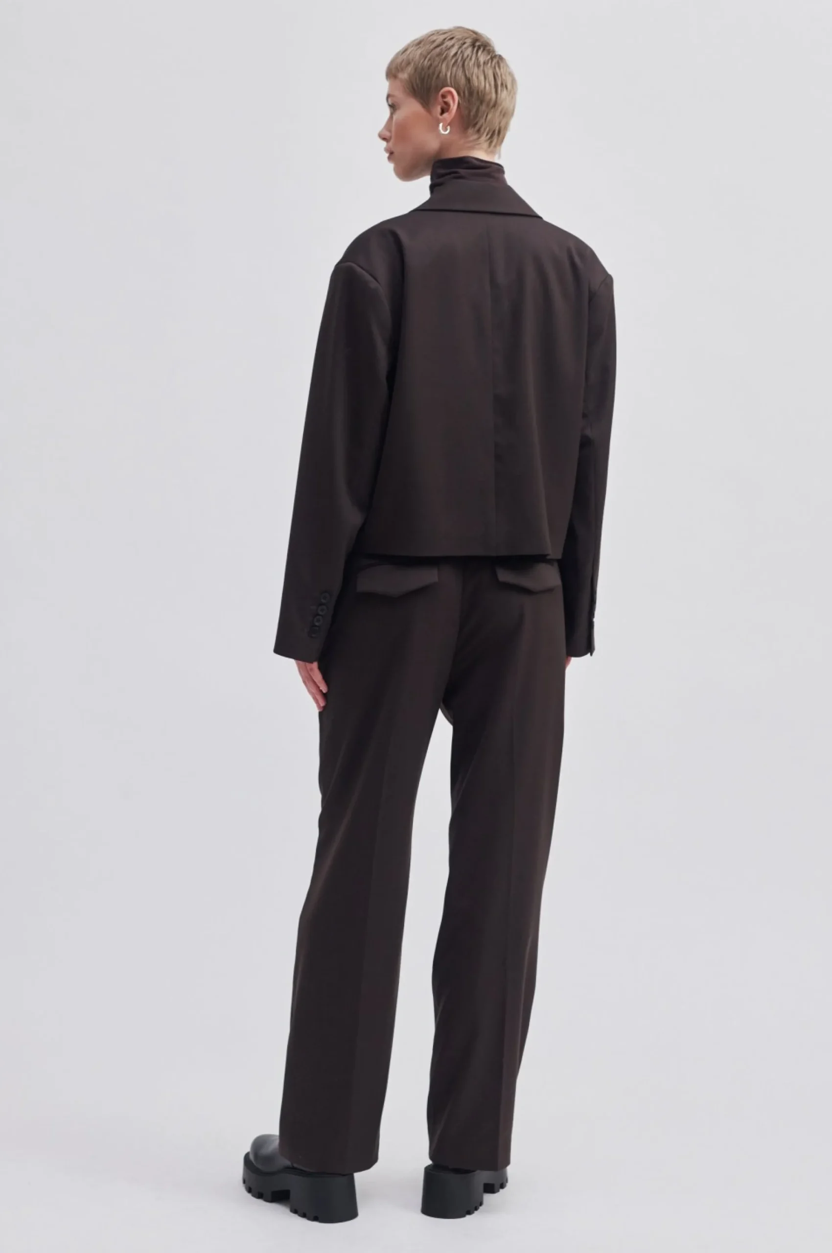 Clearance Kaleem Straight Trousers Kvinde Bukser Og Jeans