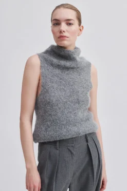 Discount Kinne Knit Vest Kvinde Strik Og Cardigans