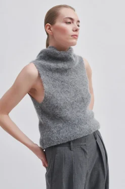 Discount Kinne Knit Vest Kvinde Strik Og Cardigans