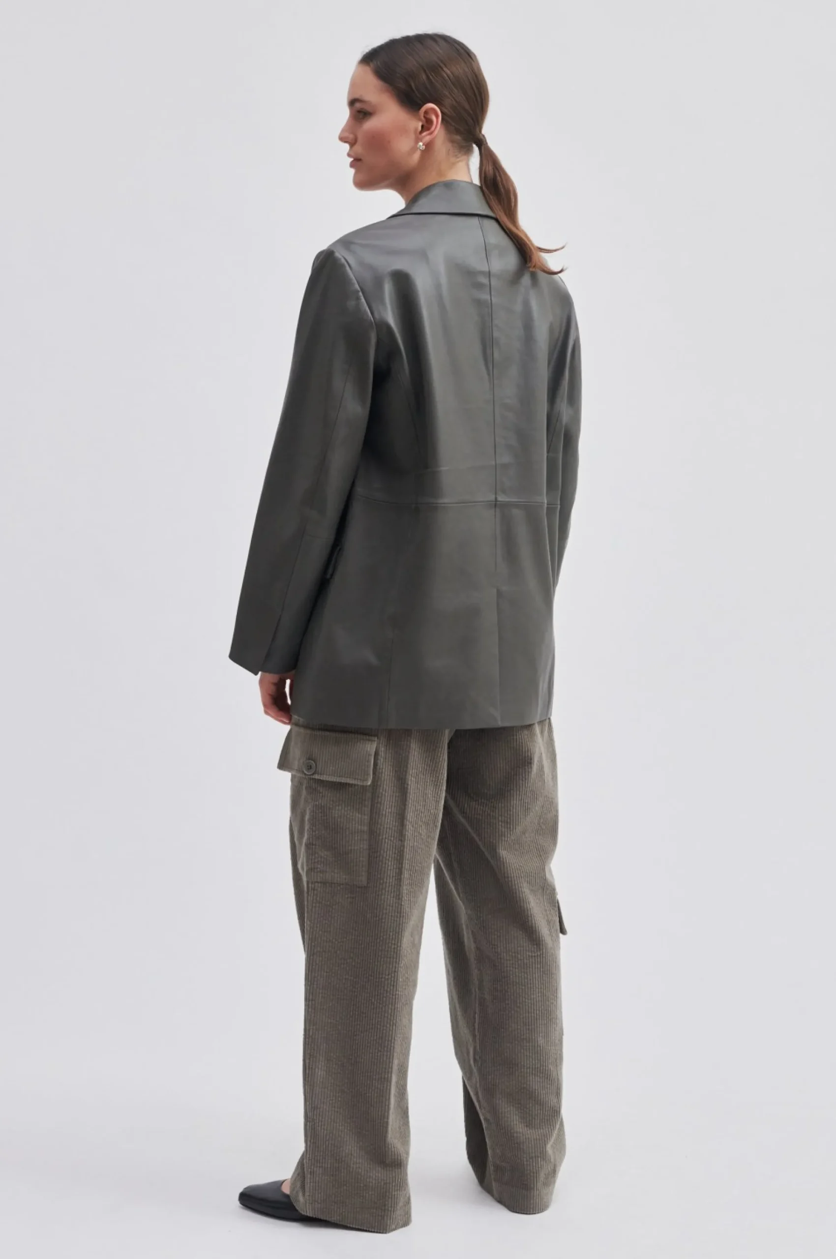 Online Lito New Leather Blazer Kvinde Blazere