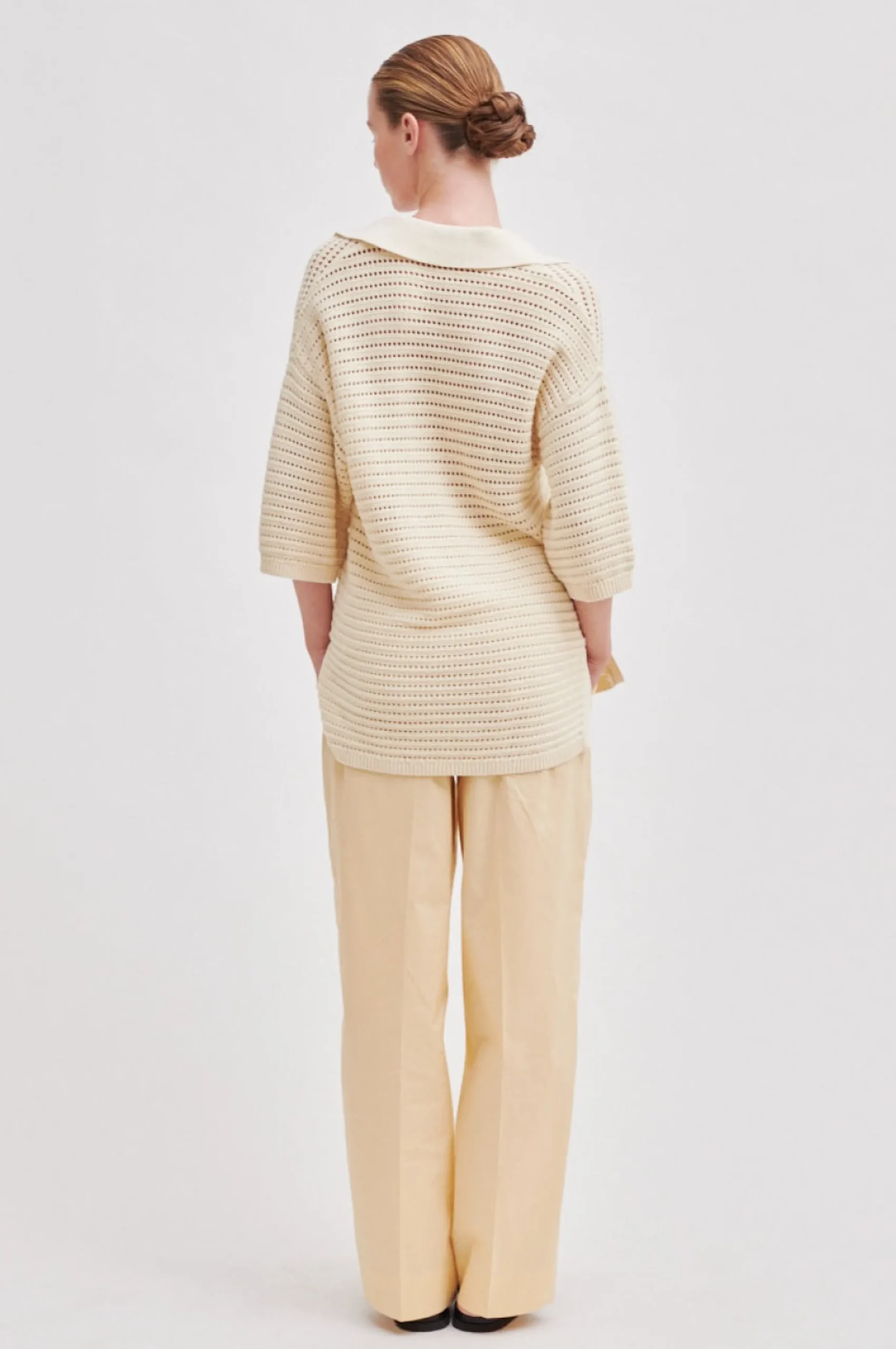 New Mantova Knit Collar Kvinde Strik Og Cardigans