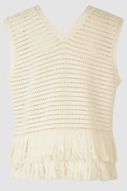 Mantova Knit V-Neck Kvinde Strik Og Cardigans